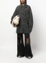 MM6 Maison Margiela Denim blouse met gekreukt effect Zwart - Thumbnail 2