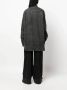 MM6 Maison Margiela Denim blouse met gekreukt effect Zwart - Thumbnail 4