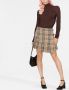 MM6 Maison Margiela Body met logoprint en hoge hals Bruin - Thumbnail 2