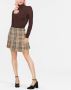 MM6 Maison Margiela Body met logoprint en hoge hals Bruin - Thumbnail 4