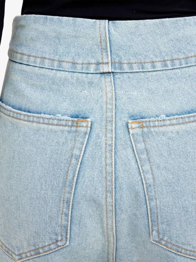 MM6 Maison Margiela Cropped jeans Blauw