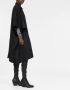 MM6 Maison Margiela Trenchcoat met enkele rij knopen Zwart - Thumbnail 4