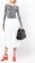 MM6 Maison Margiela Button-up rok Wit - Thumbnail 2