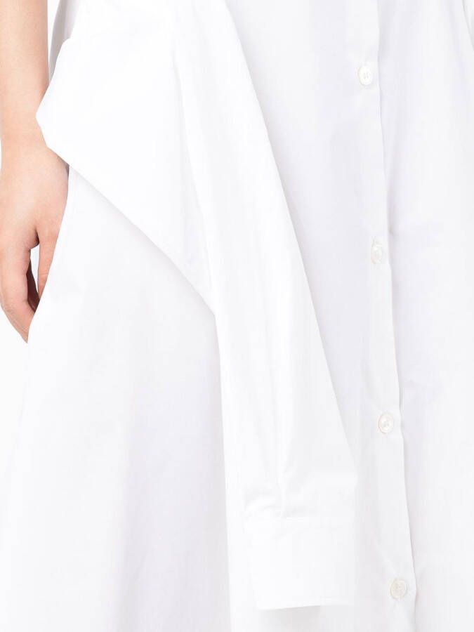 MM6 Maison Margiela Button-up rok Wit