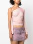 MM6 Maison Margiela Cropped top Roze - Thumbnail 3