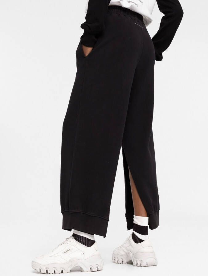 MM6 Maison Margiela Trainingsbroek met split Zwart