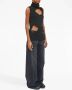 MM6 Maison Margiela Ribgebreide spencer Zwart - Thumbnail 3