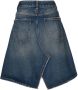 MM6 Maison Margiela Gerafelde spijkerrok Blauw - Thumbnail 2