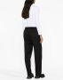 MM6 Maison Margiela Pantalon met trekkoordtaille Zwart - Thumbnail 4