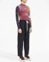 MM6 Maison Margiela Pantalon met trekkoordtaille Zwart - Thumbnail 3