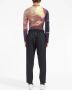 MM6 Maison Margiela Pantalon met trekkoordtaille Zwart - Thumbnail 4