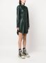 MM6 Maison Margiela Blousejurk van imitatieleer Groen - Thumbnail 3