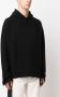 MM6 Maison Margiela Gebreide hoodie Zwart - Thumbnail 3