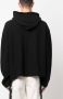 MM6 Maison Margiela Gebreide hoodie Zwart - Thumbnail 4