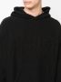 MM6 Maison Margiela Gebreide hoodie Zwart - Thumbnail 5