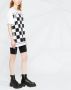 MM6 Maison Margiela Geruit T-shirt Wit - Thumbnail 4