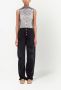 MM6 Maison Margiela Dummy top met col Grijs - Thumbnail 2
