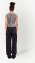 MM6 Maison Margiela Dummy top met col Grijs - Thumbnail 4