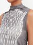 MM6 Maison Margiela Dummy top met col Grijs - Thumbnail 5