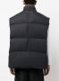 MM6 Maison Margiela Bodywarmer met hoge hals Zwart - Thumbnail 4