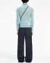 MM6 Maison Margiela T-shirt met hoge hals Blauw - Thumbnail 4