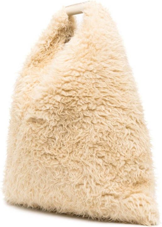 MM6 Maison Margiela Medium Classic Japanese shopper Beige