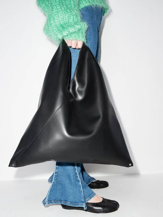 MM6 Maison Margiela Medium Classic Japanese shopper Zwart