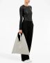MM6 Maison Margiela Japanese shopper Grijs - Thumbnail 3