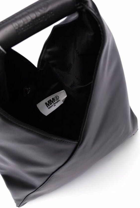 MM6 Maison Margiela Kleine Classic Japanese shopper Zwart