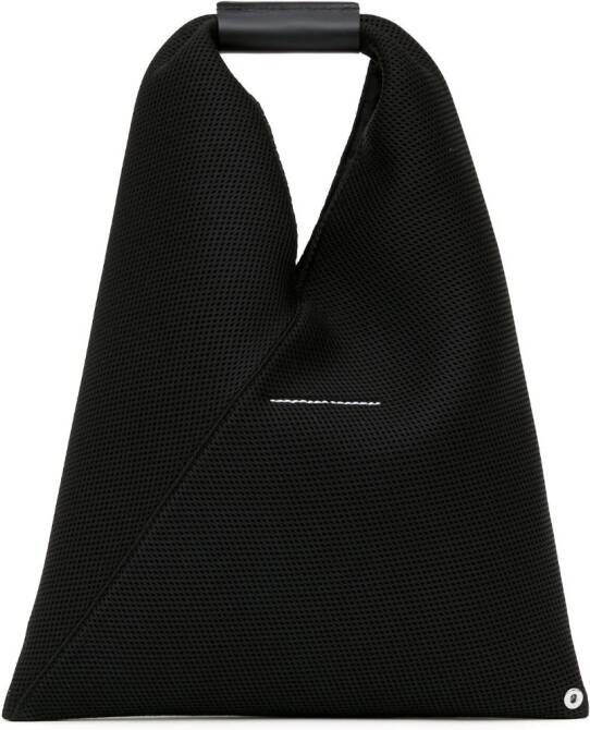 MM6 Maison Margiela Kleine Classic Japanese shopper Zwart