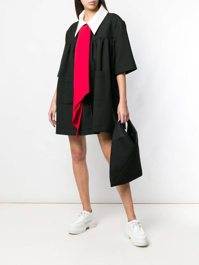 MM6 Maison Margiela Japanese kleine shopper Zwart