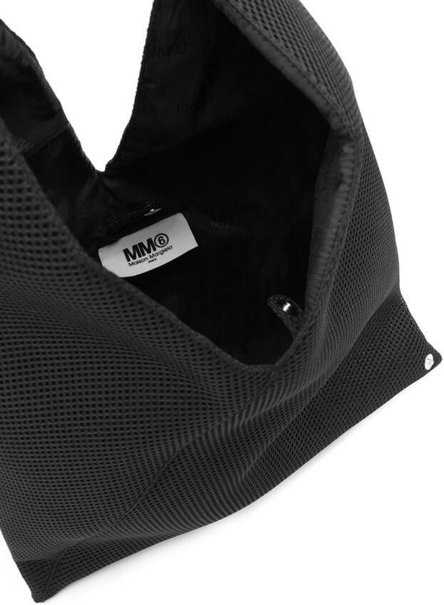 MM6 Maison Margiela Japanese kleine shopper Zwart