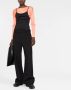 MM6 Maison Margiela Jumpsuit met spagettibandjes Zwart - Thumbnail 2