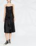 MM6 Maison Margiela Jurk met geknoopt detail Zwart - Thumbnail 2