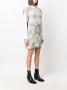 MM6 Maison Margiela Jurk met tie-dye print Beige - Thumbnail 3