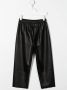 MM6 Maison Margiela Kids Broek van imitatieleer Zwart - Thumbnail 2