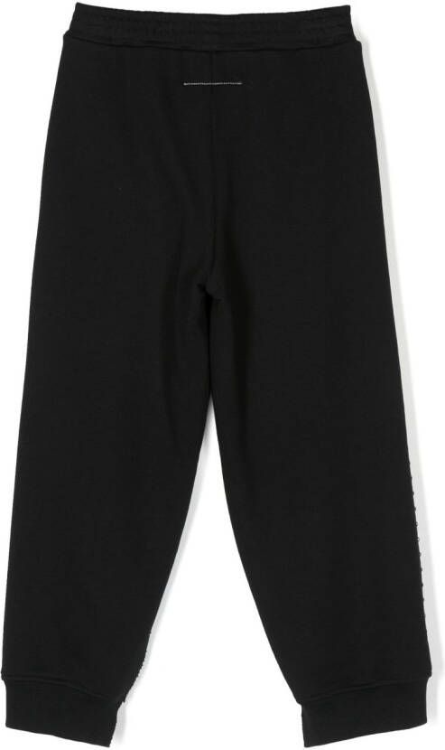 MM6 Maison Margiela Kids Broek verfraaid met studs Zwart