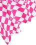 MM6 Maison Margiela Kids Geruit T-shirt Roze - Thumbnail 3