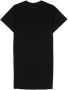 MM6 Maison Margiela Kids T-shirtjurk met logoprint Zwart - Thumbnail 2