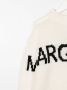 MM6 Maison Margiela Kids Intarsia sweaterjurk Beige - Thumbnail 3
