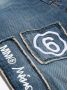 MM6 Maison Margiela Kids Jeans met logoprint Blauw - Thumbnail 1