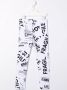MM6 Maison Margiela Kids Legging met print Wit - Thumbnail 2