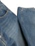 MM6 Maison Margiela Kids Jeans met logopatch Blauw - Thumbnail 3