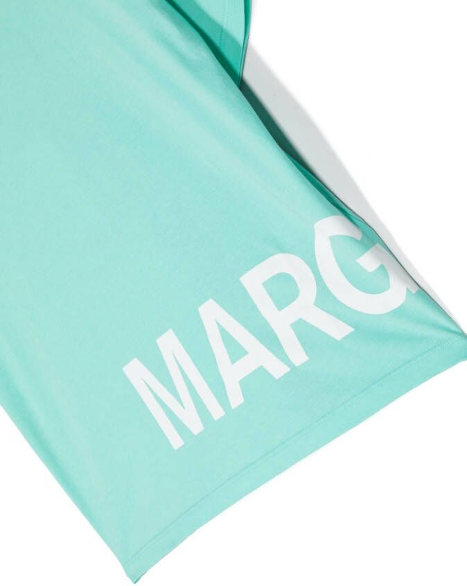 MM6 Maison Margiela Kids T-shirt met logoprint Groen
