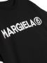 MM6 Maison Margiela Kids T-shirt met logoprint Zwart - Thumbnail 3