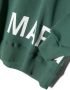 MM6 Maison Margiela Kids Sweater met logoprint Groen - Thumbnail 3