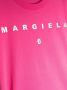 MM6 Maison Margiela Kids T-shirt met logoprint Roze - Thumbnail 3