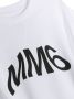MM6 Maison Margiela Kids T-shirtjurk met logoprint Wit - Thumbnail 3