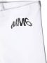 MM6 Maison Margiela Kids Trainingsshorts met logoprint Wit - Thumbnail 3
