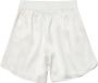 MM6 Maison Margiela Kids Shorts met elastische taille Wit - Thumbnail 1